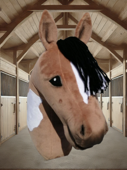 Wunschpferd (Microfaser, Schecke)