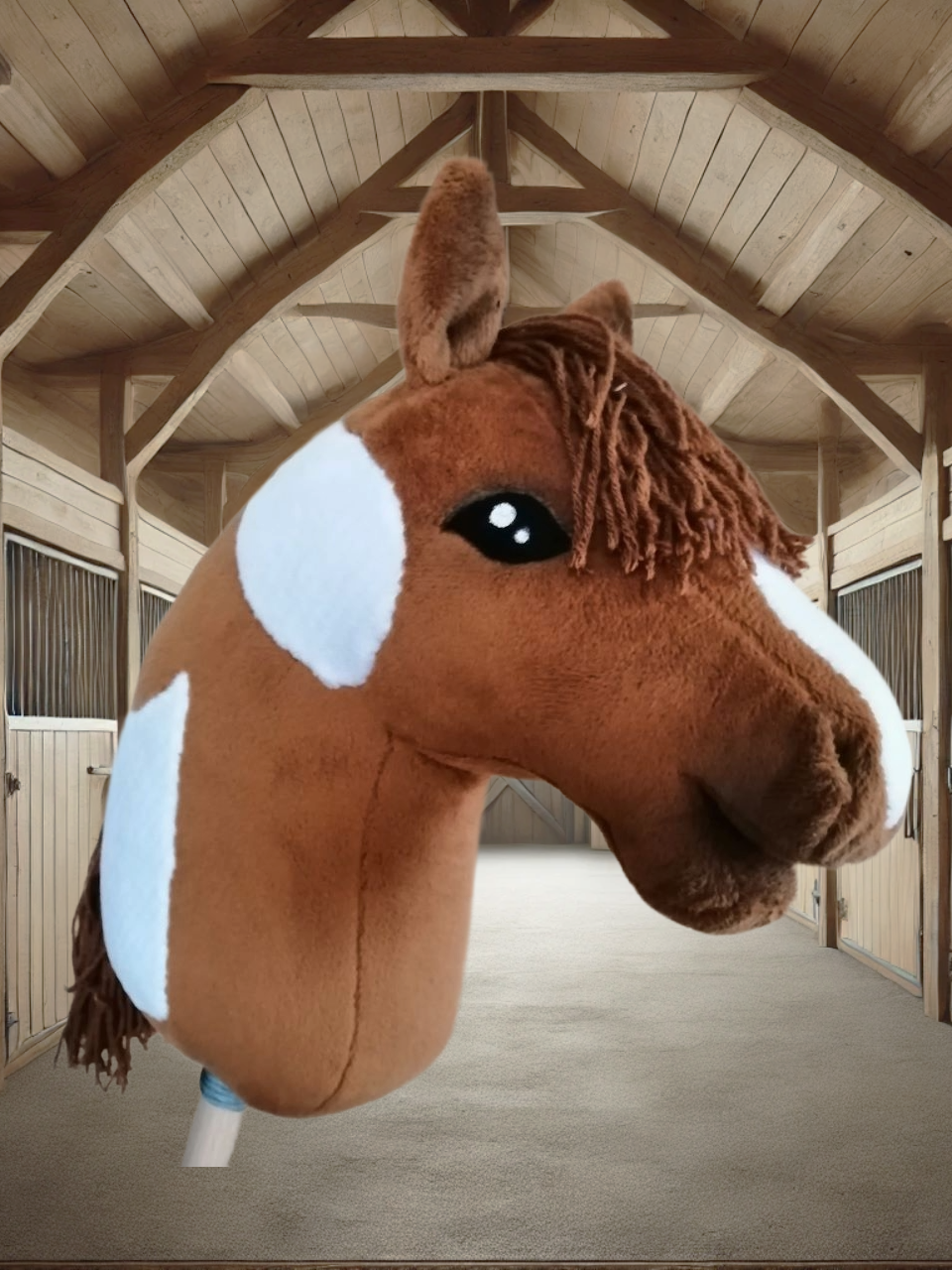 Wunschpferd (Microfaser, Schecke)